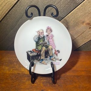 Norman Rockwell Collectible Plate “THE COBBLER”